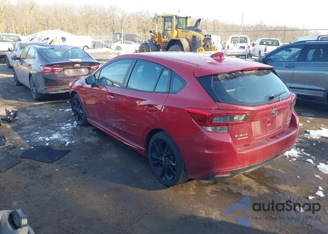 2020 Subaru Impreza Sport 5-Door из США, поврежденный, VIN 4S3GTAM63L3707364